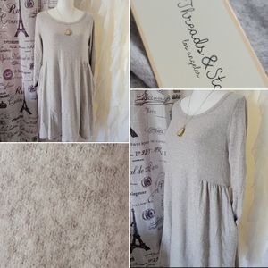 NWT Threads & States Long Sleeve Jersey Dress